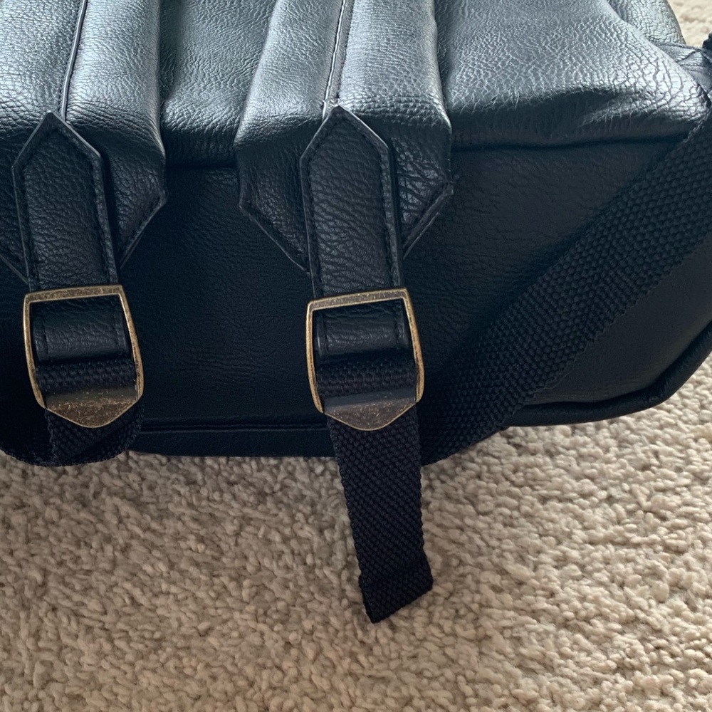 Faux Leather Backpack - Picture 6 of 9